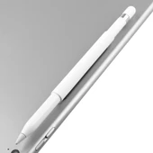 Apple Pencil Manyetik Silikon Tutucu Kılıf Seti Beyaz - 3