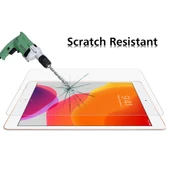 iPad 10.2 2019 2020 2021 Uyumlu 2'li 9H Sert Kenar Patlamaya Dayanıklı Temperli Cam Ekran Koruyucu - 4