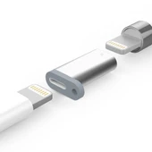Alüminyum Kasa Apple Pencil Şarj Adaptörü iPad Pro Gümüş - 3