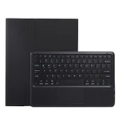 Ultra İnce ABS Bluetooth Klavyeli Tablet Kılıfı Siyah iPad Air 13 2024 2025 ve iPad Pro 12.9 2021 Uyumlu - 1