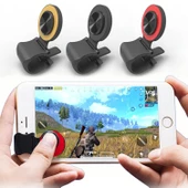 A9 Mobil Klipsli Oyun Joysticki Gümüş Renk Yüzüklü Tutucu - 2