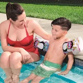 Sevimli Hayvan Desenli Büyük Çocuk Deniz Kolluğu (6-12 Yaş) thumbnail 4