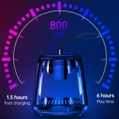 Awei Y666 Mini Taşınabilir Outdoor Bluetooth Hoparlör TWS Destekli - 7
