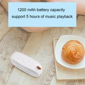 Awei Y900 Mini Taşınabilir Kablosuz Bluetooth Hoparlör Sarı Gürültü Engelleme Mikrofonlu TF Kart ve AUX Destekli - 4