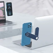 R-JUST SJ05-3 Çok Fonksiyonlu Manyetik Laptop Tutucu Mavi - 1
