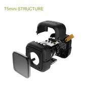HB 200 Bluetooth 42 Taşınabilir Mini Kablosuz Hoparlör Gri - 3
