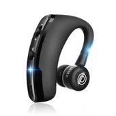 V9 İş Bluetooth Kulaklık Kablosuz Mikrofonlu Siyah - 2
