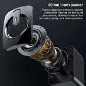 A1 USB Mini Yüksek Sesli Kablolu Hoparlör Bluetooth Özellikli Siyah - 5