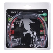 507 Life Su Geçirmez Ter Geçirmez Stereo Kablosuz Spor Kulaklık Mikro SD Kart Yuvalı Kırmızı - 7