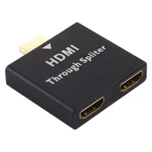Alüminyum Alaşımlı 1den 2ye HDMI Bölücü - 1