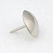 Kısa Çivili Gümüş Nikel Kabara Raptiye 6,5 Mm - 100 - 1