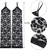 Parmak Askılı Zarif Dantel Eldiven thumbnail 4