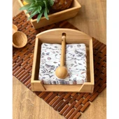 Ahşap Peçetelik thumbnail 2