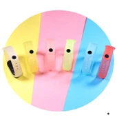 Xiaomi Mi Band 5 TPU Şeffaf Silikon Saat Kayışı Mavi - 4