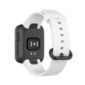 Xiaomi Mi Watch Lite ve Redmi Watch xDfind Beyaz Silikon Saat Kayışı - 5