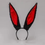 Peluş Mega Tavşan Kulağı Siyah - 5
