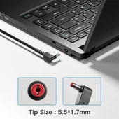 180W 19.5V 9.23A Acer Dizüstü Bilgisayar Adaptörü 5.5x1.7mm EU Fiş - 7