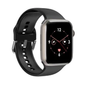 Q9 Akıllı Bileklik 2.01 İnç Su Geçirmez Akıllı Saat Siyah Altın Renk Bluetooth Arama Nabız Kan Basıncı Kan Oksijen Ölçer - 1
