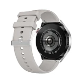 GT4 Akıllı Bileklik 1.53 İnç Akıllı Saat Bluetooth Arama NFC Kalp Atış Hızı Gümüş - 3