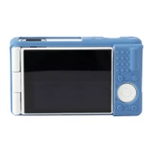 Sony ZV-1F ZV1 M2 Mavi Yumuşak Silikon Koruyucu Kılıf - 2