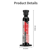 3lü Qianli MEGA-IDEA Nano Lehim Maskesi 3S Hızlı Kürlenen UV Kurutucu Yapıştırıcı - 3