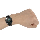 22mm Siyah Gri İki Renkli Silikon Spor Saat Kayışı Xiaomi Mi Watch Color Uyumlu - 9