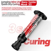 3lü Qianli MEGA-IDEA Nano Lehim Maskesi 3S Hızlı Kürlenen UV Kurutucu Yapıştırıcı - 5