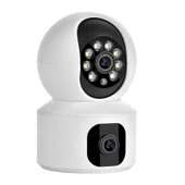 YT66 Çift 2MP Kablosuz Akıllı PTZ Kamera EU Priz - 2