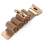 Xiaomi Redmi Watch 3 Mi Watch Lite 3 Milanese Metal Saat Kordonu Rose Gold - 4