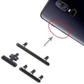 OnePlus 6 Güç ve Ses Kontrol Butonu Siyah Mat - 4