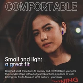 Fingertime T17 TWS Kablosuz Mini Kulakiçi Bluetooth Kulaklık Siyah Gürültü Engelleme - 10
