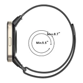 Xiaomi Redmi Watch 3 Mi Watch Lite 3 Milanese Metal Saat Kordonu Rose Gold - 7