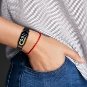 Xiaomi Mi Band 8 Milanese Metal Saat Kayışı Gül Pembe - 8
