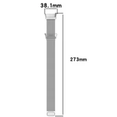 Xiaomi Redmi Watch 3 Mi Watch Lite 3 Milanese Metal Saat Kordonu Rose Gold - 6