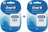Oral-B Pro-Expert Advanced Parafinli Diş İpi Bandı 25m x 2 ADET - 1