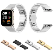 Xiaomi Redmi Watch 3 Mi Watch Lite 3 Metal Saat Kayışı Bağlantısı Siyah - 4