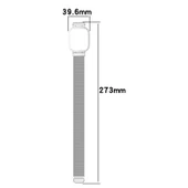 Xiaomi Redmi Watch 3 ve Mi Watch Lite 3 Uyumlu Siyah Milan Metal Saat Kordonu ve Çerçevesi - 7