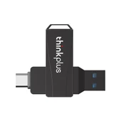 Lenovo Thinkplus MU252 USB 3.1 ve USB-C Tip C 64GB Siyah Flash Bellek - 2
