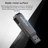 Lenovo Thinkplus MU252 USB 3.1 ve USB-C Tip C Flash Bellek 128GB Siyah - 7