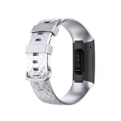 Fitbit Charge 3 SE 3 4 Uyumlu Gri TPU Kayış S Beden - 4