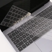 Huawei MateBook D 156 inç Şeffaf Toz Geçirmez TPU Laptop Klavye Koruyucu Film - 3