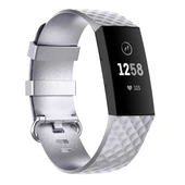 Fitbit Charge 3 SE 3 4 Uyumlu Gri TPU Kayış S Beden - 1