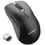 FOREV FV-G200 Kablosuz Ergonomik Dikey Yan Butonlu Mouse Siyah - 1