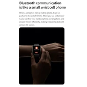 Watch 8 Max 1.85 İnç Kablosuz Şarj Bluetooth Arama NFC Akıllı Saat Gri - 9