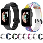 Xiaomi Mi Band 7 Pro Silikon Saat Kayışı Kamuflaj Gri - 2