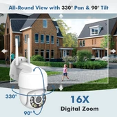 QX59 1920x1080P HD 2MP Kablosuz WiFi Akıllı Güvenlik Kamerası Gece Görüşü Hareket Algılama İki Yönlü Ses EU Priz - 6