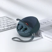 T G TG808 2si1 Arada Mini Kablosuz Bluetooth Hoparlör ve Kulaklık Gri - 2