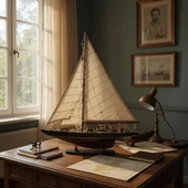 DENİZCİLİK GRUBU-Vietnam Gemiler-ENDEAVOUR-60x11x78 CM-JYT0001P-60 thumbnail 2