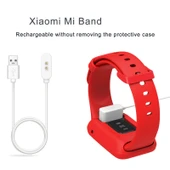 Xiaomi Mi Band 7 Pro Kırmızı Silikon Ayarlanabilir Elastik Saat Kayışı - 4