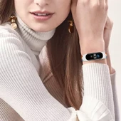 Xiaomi Mi Band 7 Ayarlanabilir Naylon Örgülü Elastik Saat Kayışı Gökkuşağı Renk - 6